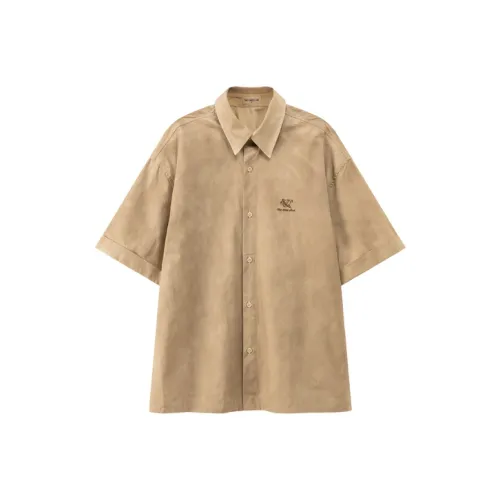 NO ONE ELSE Хаки Унисекс Рубашки