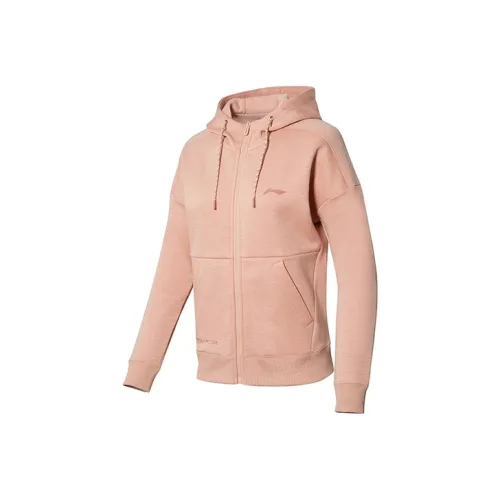 LINING Толстовка Женская Конфетно-Кофейного Цвета