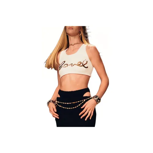 CHANEL SS22 Майка Женская Белая