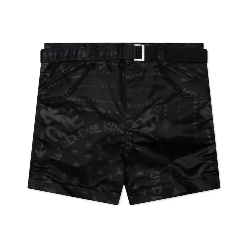 Sacai Повседневные шорты Мужские Черные