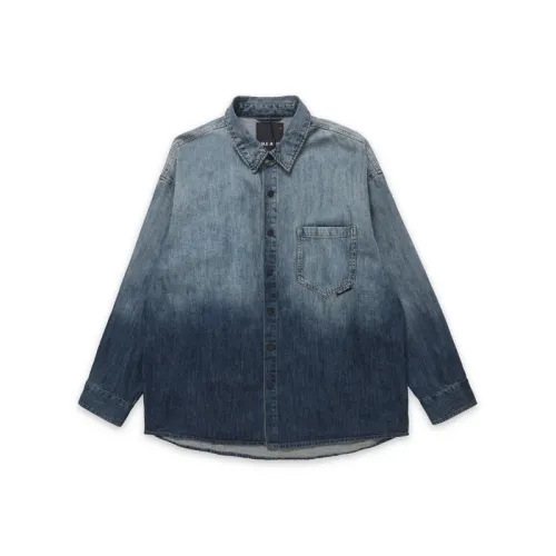 ABLE JEANS Рубашка Женская Винтаж Зеленая