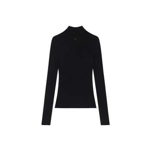COURREGES Черные Женские Свитеры