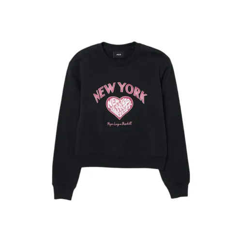 MLB Heart New York Yankees Свитшот Женский Черный