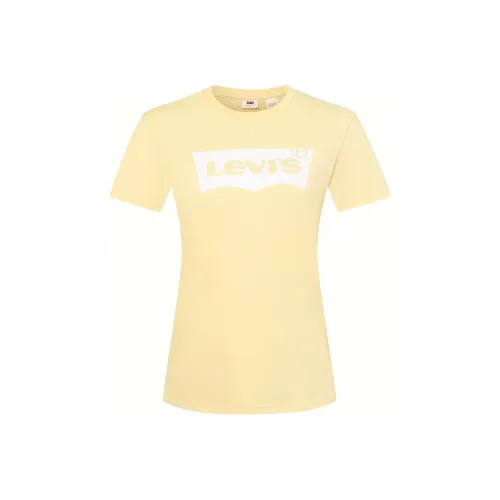 Levis Желтые Женские Футболки