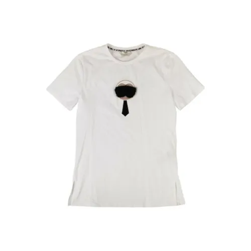 FENDI SS23 T-рубашка Женская Белая