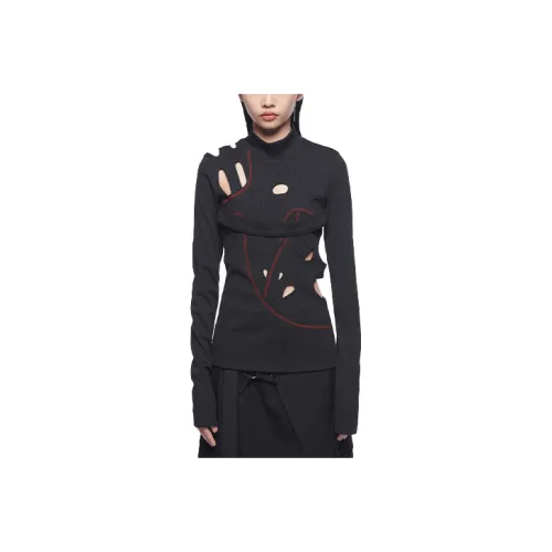 Feng Chen Wang Трикотаж Женский Черный