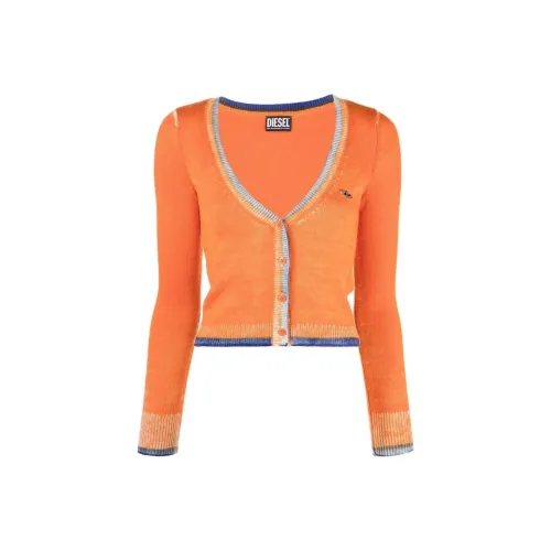 DIESEL FW22 Трикотаж Женский Оранжевый