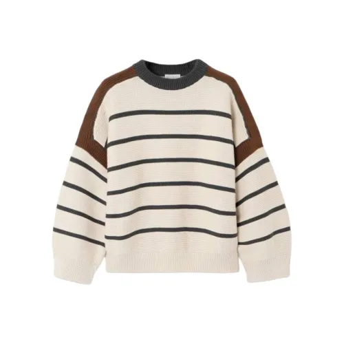 Brunello Cucinelli Бежевые Женские Свитеры