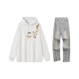 Белый + Грязно-желтый