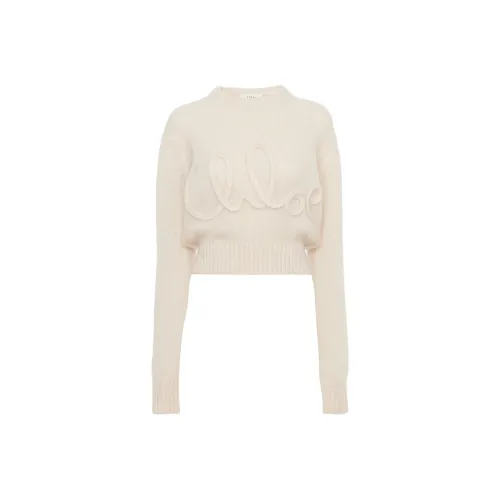 Chloé Бежевые Женские Свитеры