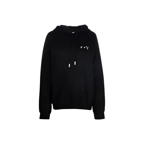 Off Белый FW21 Черный Женские Свитшоты