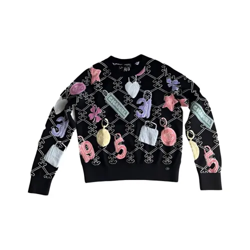 CHANEL Черные Женские Свитеры