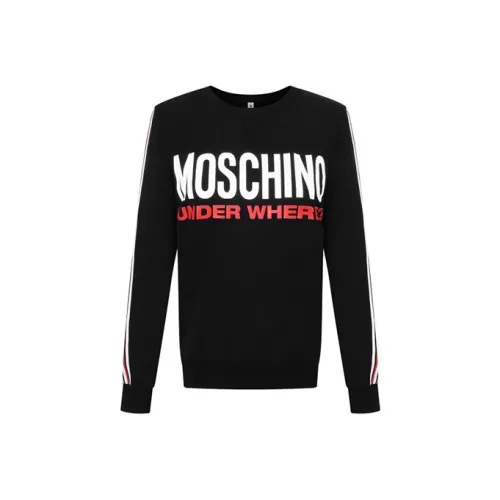 MOSCHINO Толстовка Женская Черная