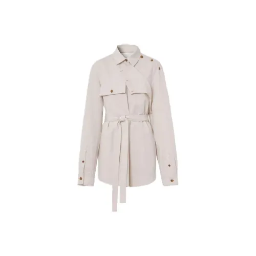 Burberry Светло-янтарные Женские Рубашки