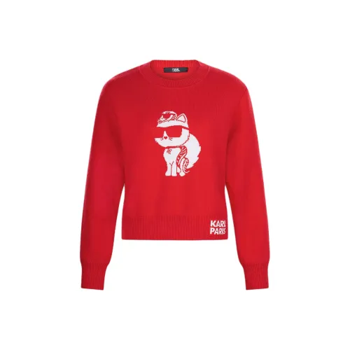 KARL LAGERFELD SS25 Свитер Женский Красный