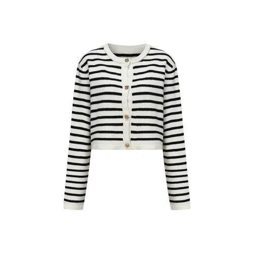 ARTE PURA Трикотаж Женский Черный Белый Полосы