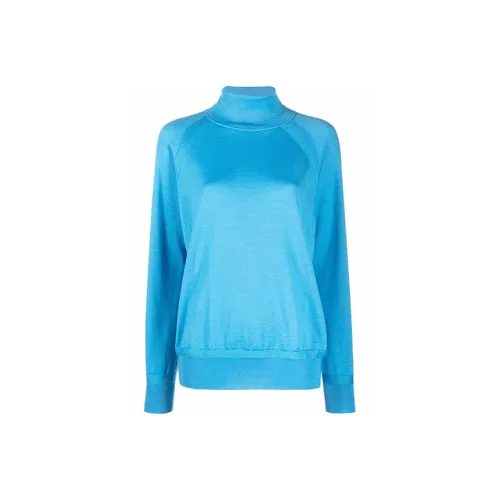 VERSACE Синий Женские Кашемировые Свитеры