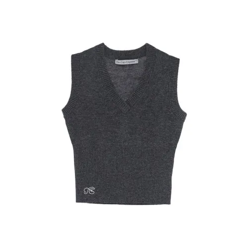 Fax Copy Express Серые Женские Камисоли