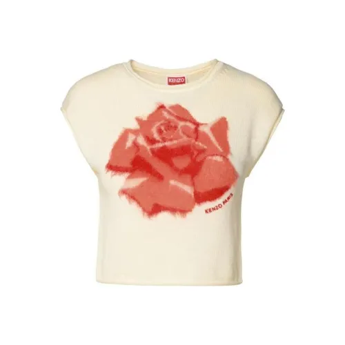 KENZO Белые Женские Футболки