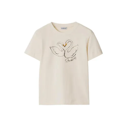 Burberry T-рубашка женская светлый бежевый