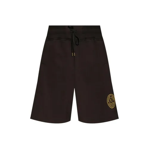 VERSACE JEANS COUTURE SS25 Повседневные шорты Мужские Черные