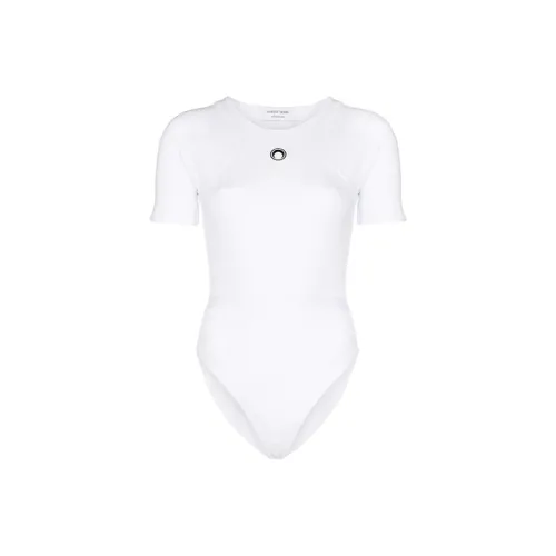 Marine Serre Белый Женское Боди