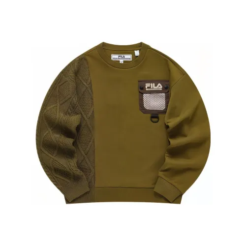 FILA FUSION Толстовка Женская Common Mallow Зеленый