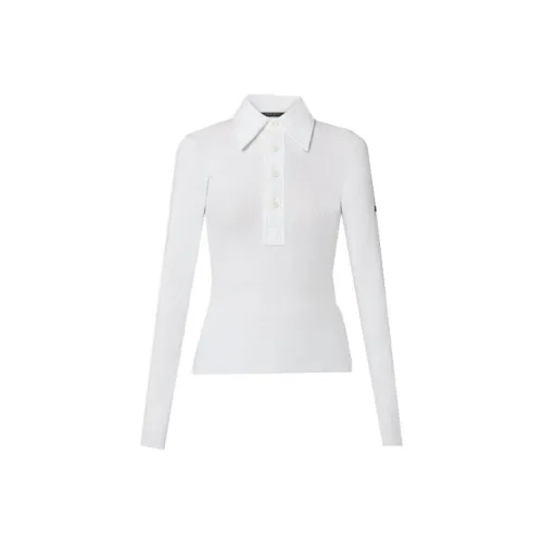 LOUIS VUITTON Новые ежеквартальные продукты LV Белые Женские Поло