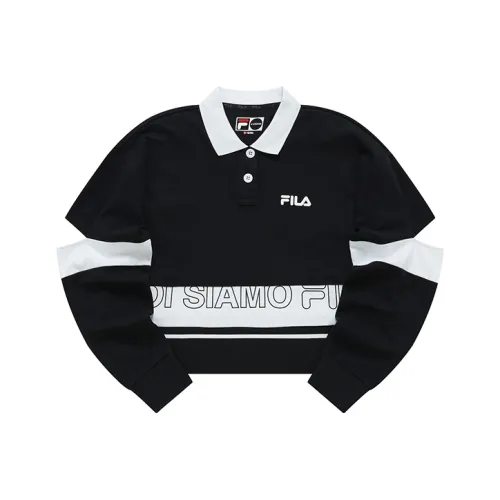 FILA FUSION Темно-черные Женские Поло