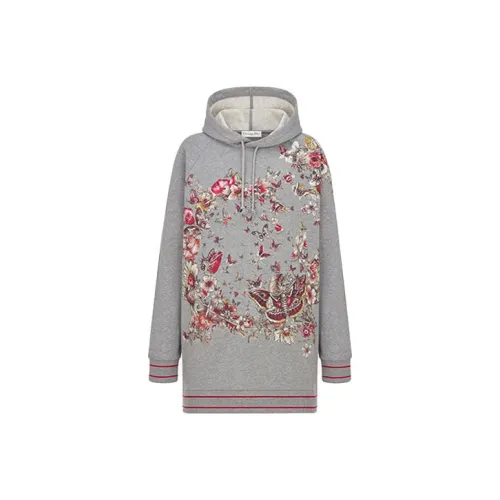 DIOR SS22 Толстовка Женская Серого цвета