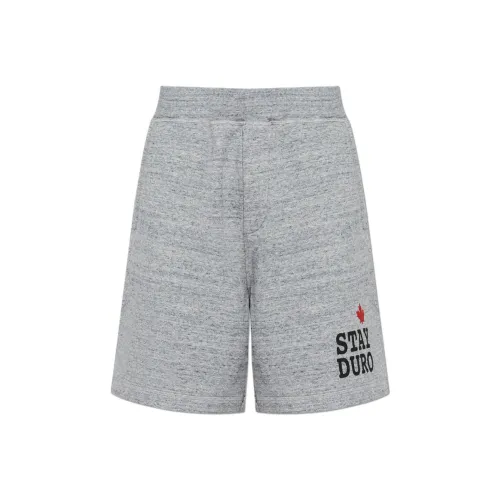 DSQUARED 2 Повседневные шорты Мужские Серые