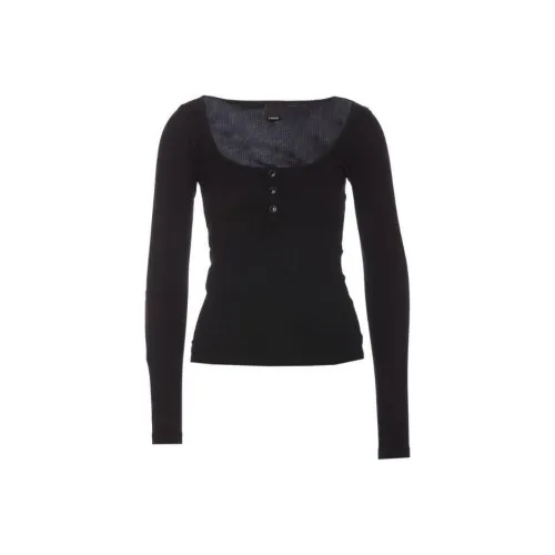 PINKO Черные Женские Футболки