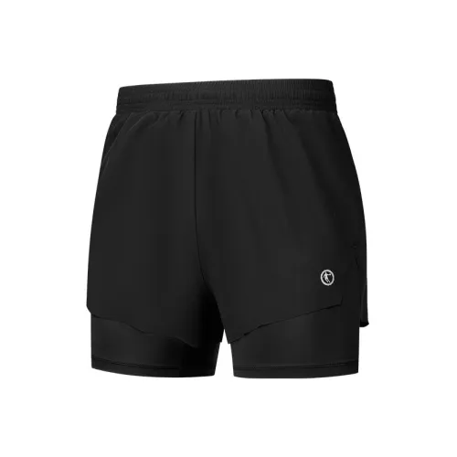 QIAODAN Беговые шорты мужские черные