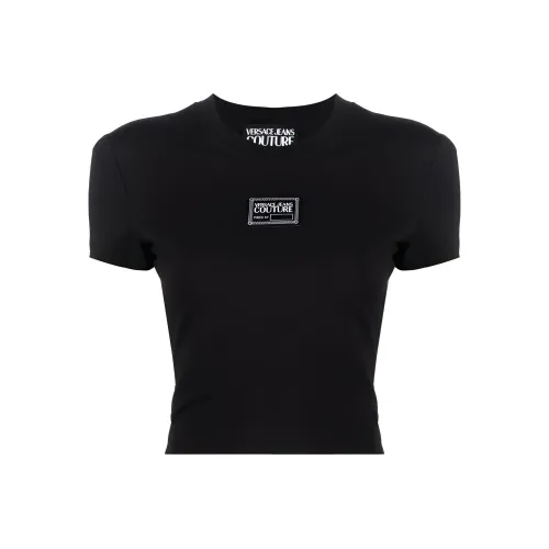 VERSACE JEANS COUTURE SS23 T-Shirt Женская Черный