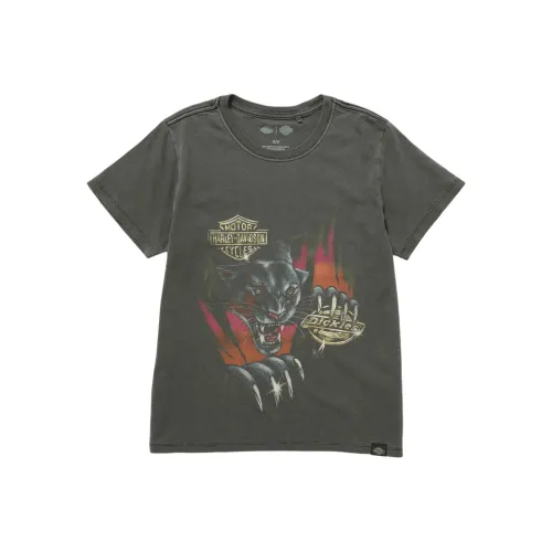 Dickies Харлей, Коллаборация Черные Женские Футболки