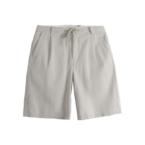 PUSH HZC Повседневные шорты Мужские Бежево-серые