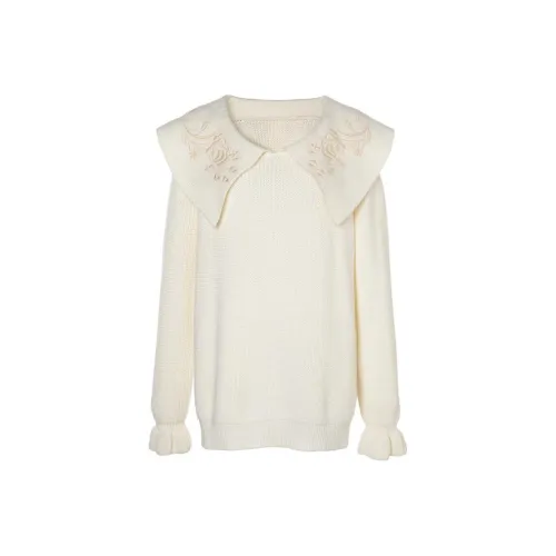 LOFT SHINE Свободный крой Трикотаж Женский Белый