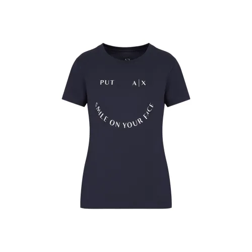 ARMANI EXCHANGE ARMANI EXCHANGE X SmileyWorld Синий Женские Футболки
