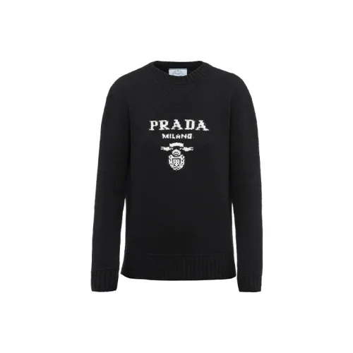PRADA Черный Женские Кашемировые Свитеры