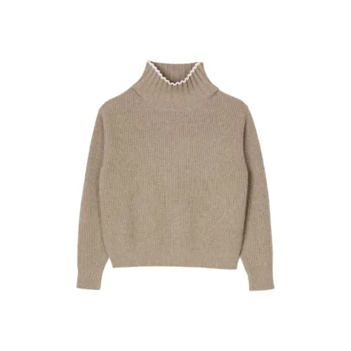 Sandro Свитер Женский Бежевый Желтый