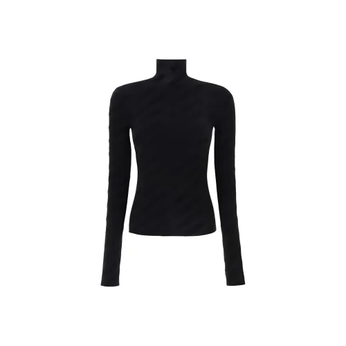 Balenciaga Свитер Регулярный крой Женский Черный