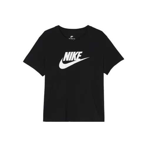 Nike Sportswear Комплект с короткими рукавами T-рубашка Женская Черный