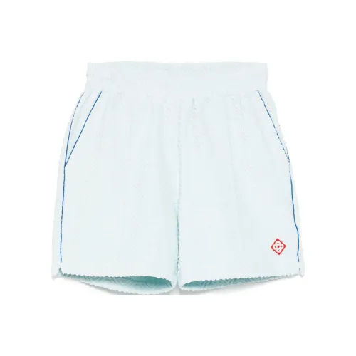 CASABLANCA SS25 Повседневные шорты Мужские Розовые Синие