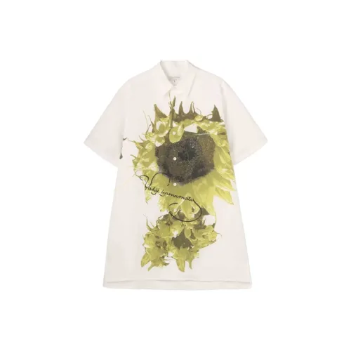 Yohji Yamamoto Белые Женские Рубашки