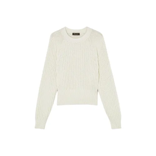 Loro Piana Белые Женские Свитеры