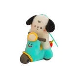 Синий щенок