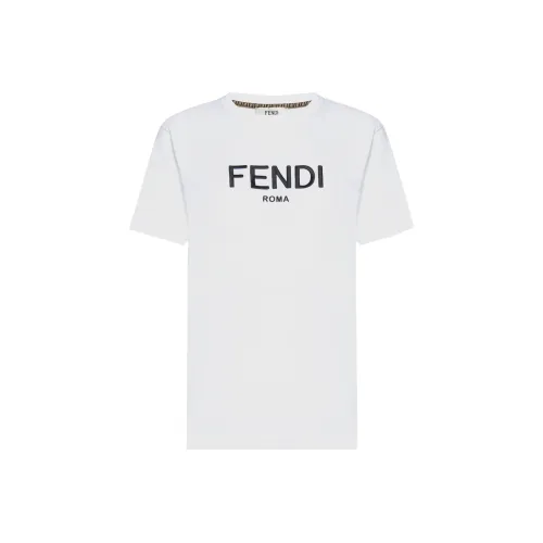 FENDI SS23 T-рубашка Женская Белая