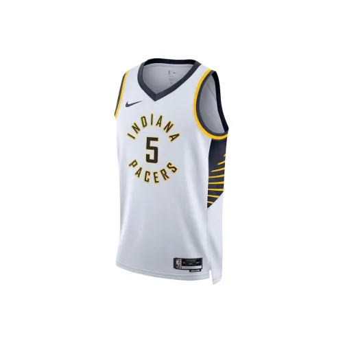NBA x Nike Indiana Pacers Jarace Walker Баскетбольная Джерси Унисекс Белый