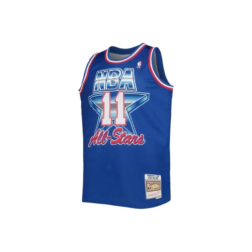 NBA x MITCHELL NESS Баскетбольная Джерси Мужская Синяя