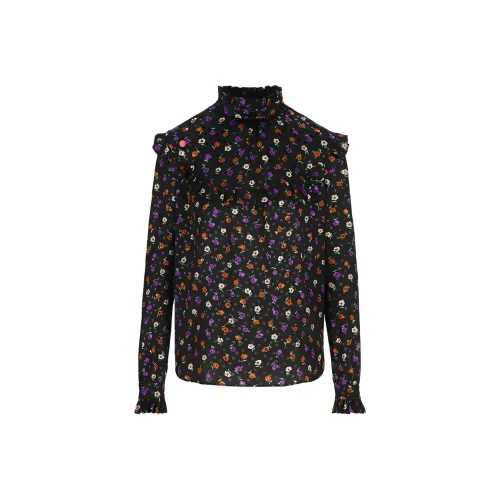 SAINT LAURENT Рубашка Женская Многоцветная